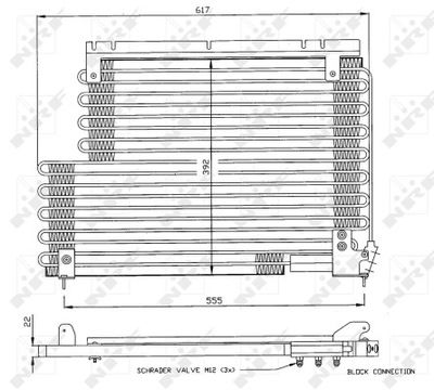 RADUADOR DE ACONDICIONADOR - CONDENSADOR 35192  