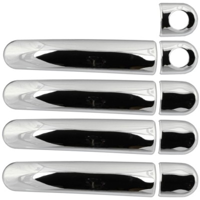 Хром накладки ручка skoda fabia octavia superb фото №1