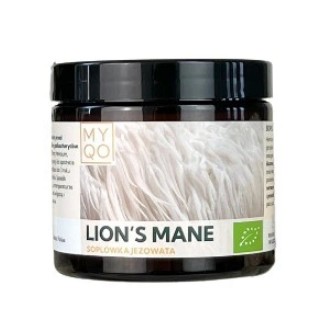 Soplówka jeżowata Lion's mane Hericium 90kaps. MYQO