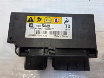 Opel insignia a модуль датчик подушок подушка безпеки 13575449 фото №1