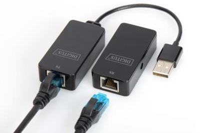 Przedłużacz/Extender DIGITUS USB 2.0 po skrętce