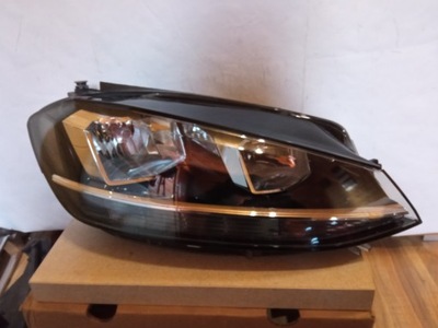 Лампа перед vw golf vii фото №1