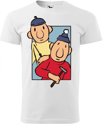 Koszulka t-shirt SĄSIEDZI Pat i Mat Rozmiar L
