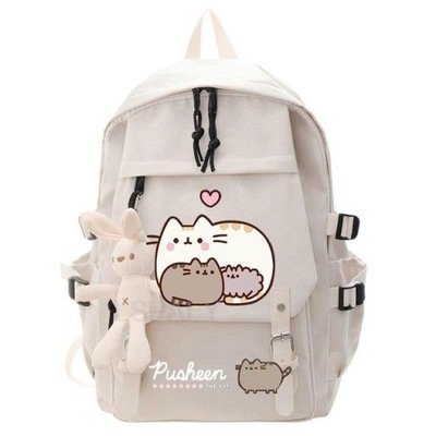 Plecak szkolny Kawaii kot kreskówkowy plecaki stu