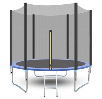 TRAMPOLINA OGRODOWA 183CM 6FT Z SIATKA I DRABINKA