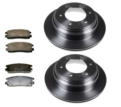 Гальмівні диски гальмівні колодки opel frontera a , b monterey isuzu trooper задня kpl фото №1