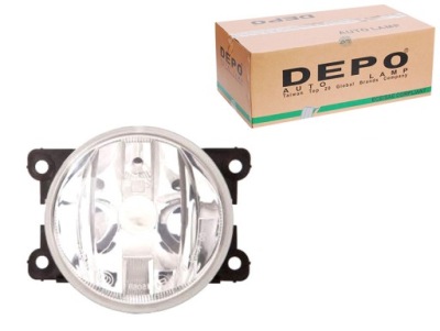 Лампа протитуманна peugeot 208 i 03.12- pr/le фото №1