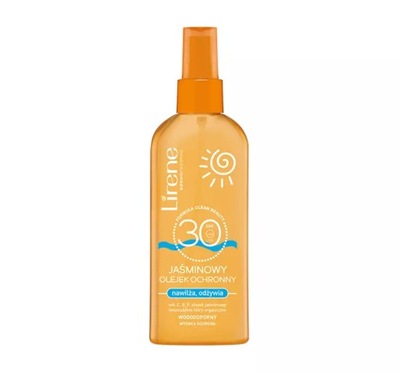 LIRENE SUN JAŚMINOWY OLEJEK DO OPALANIA SPF30