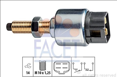 FACET FAC7.1044 JUNGIKLIS ŽIBINTŲ STOP 