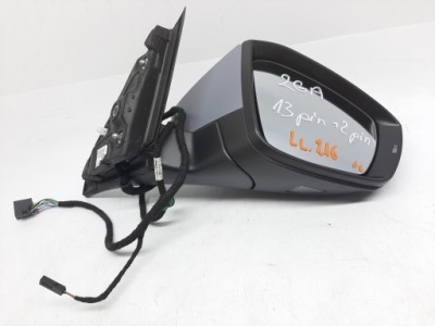 Vw t-roc 2ga дзеркало зовнішнє праве 13 + 2 pin 2ga857508ct фото №1