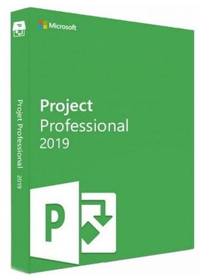 Microsoft Project Professional 2019 - LICENCJA PUDEŁKOWA