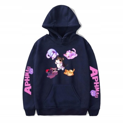 HOODIE 2022 nowy Aphmau Merch nowy 2D moda typu, XXL