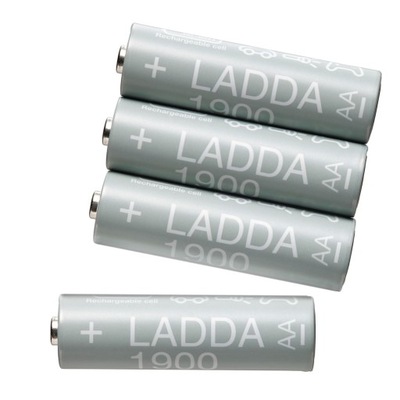 Akumulatorek do ładowania AAA 1900 mAh 4 szt MOCNY