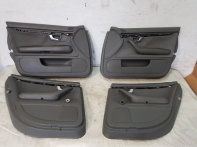 Обшивки дверь audi a4 b6 sedan eu комплект фото №1