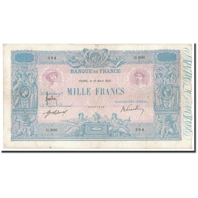 Banknote, France, 1000 Francs, 1 000 F 1889-1926 '