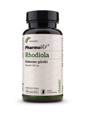 Pharmovit Rhodiola Różeniec górski 4:1 140 mg 90k