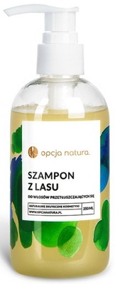 Opcja Natura SZAMPON z LASU włosy przetłuszczające