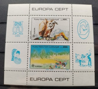 Cypr Turecki 1986 Znaczki EUROPA - CEPT Ochrona przyrody