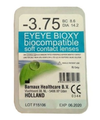 Soczewki Eyeye Bioxy 1szt