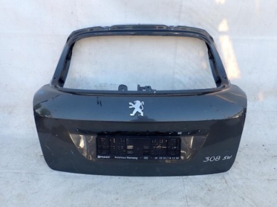 Peugeot 308 i 1 kombi sw 08-13 крышка багажника задняя задняя фото №1