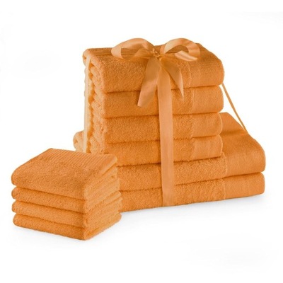 Ręcznik AMARI - AMELIAHOME kolor pomarańczowy 2*70