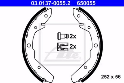 SET PADS BRAKE VOLKSWAGEN ATE  