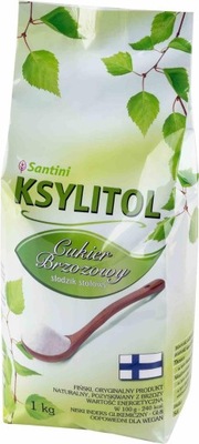 KSYLITOL FIŃSKI 1 kg (TOREBKA) - SANTINI (FINLANDIA)
