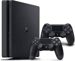 Konsola Sony PlayStation 4 slim 500 GB czarny 2 Pady stojak