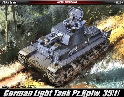 ACADEMY 13280 1:35 German Light Tank Pz.Kpfw.35(t)