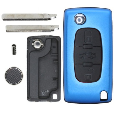 Корпус ключа citroen berlingo ii c3 c4 picasso фото №1