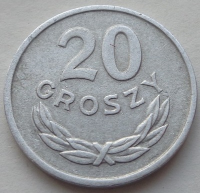 20 groszy - 1967 - aluminium