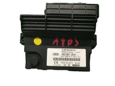 MÓDULO UNIDAD DE CONTROL POTENCIA AUDI A8 D3 4E0907280A  