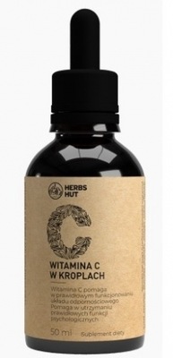 Noble Health Herbs Hut witamina C w kroplach 50 ml