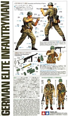 1/16 German Elite Infantryman WWII Tamiya 36303