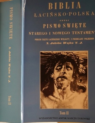 BIBLIA ŁACIŃSKO - POLSKA TOM II