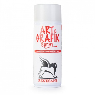 Werniks akrylowy spray - Renesans - matowy, 400 ml