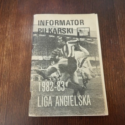 INFORMATOR PIŁKARSKI LIGA ANGIELSKA 1982-83