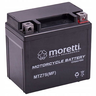 BATERÍA ZELOWY 6AH MTZ7S GEL MORETTI SCOOTER  