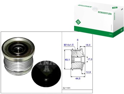 CLUTCH JEDNOKIERUNKOWE ELECTRIC GENERATOR [INA] - milautoparts-fr.ukrlive.com