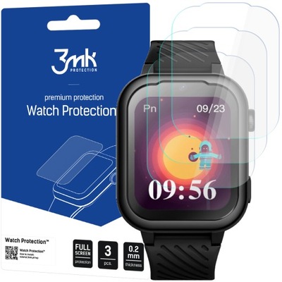 3x FOLIA SZKŁO HYBRYDOWE NA EKRAN 3MK WATCH PROTECTION DO GARETT KIDS ESSA