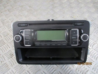 Радіо vw 1k0035156 golf v 5 6 vi фото №1
