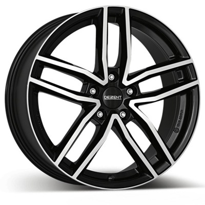 4 PIEZAS DEZENT 7,5X17 5X112 ET48 TR DARK TTR78BP48  