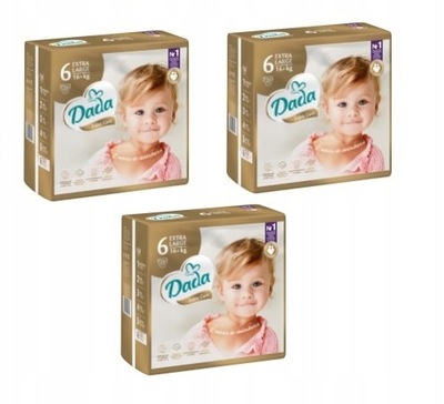 DADA PIELUCHY EXTRA CARE 6 LARGE 16+kg 78 szt