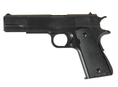 NASZYWKA RZEP PISTOLET COLT M1911 CZARNA