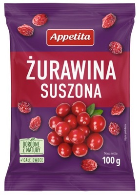 Appetira Żurawina suszona 100 g