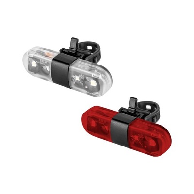 Komplet świateł do roweru z przewodem USB