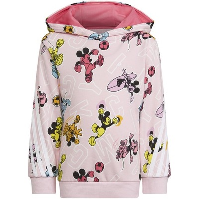 104cm Bluza dla dzieci adidas Disney Mickey Mouse różowa HK6661 104cm