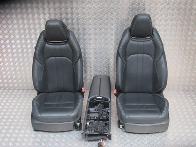 Maserati ghibli шкіра сидіння заднє сидіння обшивки салон повний фото №1