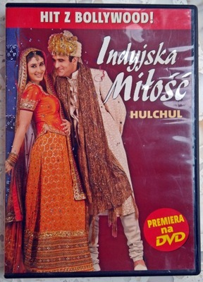 FILM DVD INDYJSKA MIŁOŚĆ HULCHUL BOLLYWOOD