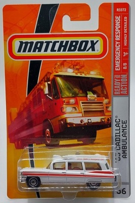 Matchbox 2008r Cadillac Ambulance
